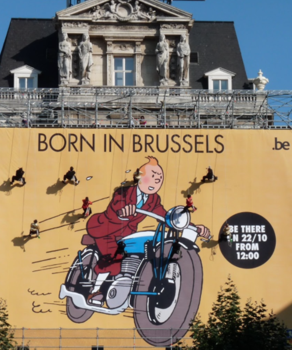 Born in Brussels maison